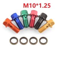 High quality M10x1.25 Brake Master Cylinder Oil Hose Screw Banjo Bolt Motorcycle Universal Tube Tubing Screws Bolt radiator cool