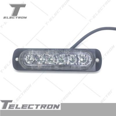 ไฟติดรถ 24V 6LED รุ่น06T   ขนาด 1.3 ซม  4 จังหวะ  ไฟ3w. แสงสว่างโดดเด่น