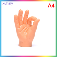 xuhaiy FOO XiaoLouL ตลกนิ้วมือมือหุ่นนิ้วมือของเล่นนิ้วมือขนาดเล็กรุ่นตุ๊กตาคริสต์มาสกวางเรนเดียร์