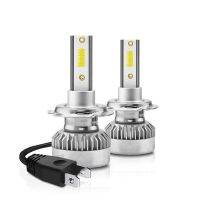 2ชิ้น/เซ็ตไฟหน้ารถ Super Bright LED X3 H7 9005 9006 H11 9012 20000LM 6000K 110W DC9V-32V สำหรับ12V 24V 9007 HB5