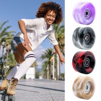 Roller Skate Wheels 58mmx32mm For Inline Skates 82A For Adults Kids PU Wheels 4 Quad Roller Skate Wheels Training Equipment