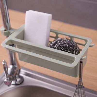 【CC】 Shelves Faucet Drain Adjustable Sink Organizer Storage Rack Sponge Racks