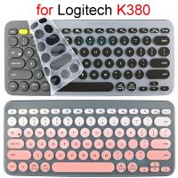 K380 Keyboard Cover for Logitech K380 for Logi Wireless Silicone Protector Skin Case Film TPU English Korean Pink Clear Black