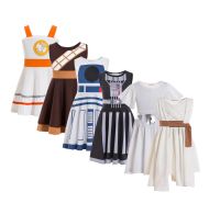 costume Rey costume Leia chewbacca R2D2 darth vador BB8 BB-8 C3po Family halloween costume cosplay costumes  by Hs2023