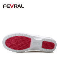 FEVRAL Brand Woman Moccasins Loafers Slip On Woman Shoes Casual Shoes Flat High Quality Summer Breathable Sneakers Size 34~41