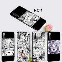 Casing หรับ Xiaomi Redmi 10C 10X 10 9C NFC 9T 9A 9 Prime 8A 8 7A 7 6 6A 5 Plus 5A Pro Ahegao Anime Girl Cartoon Cute Faces Pattern Phone เคสโทรศัพท์