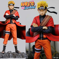 Model โมเดล Figure ฟิกเกอร์ จากการ์ตูนเรื่อง Uzumaki Naruto Shippuden อุซึมากิ นารูโตะ ชิปปุเดง นินจาจอมคาถา โอ้โฮเฮะ ตำนานวายุสลาตัน สูง 26 cm Ver Anime อนิเมะ การ์ตูน มังงะ คอลเลกชัน ของขวัญ Gift จากการ์ตูนดังญี่ปุ่น New Collection Doll ตุ๊กตา manga