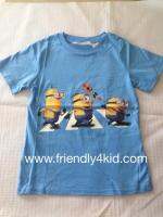 Friendly 4 Kid เสื้อยืด มินเนี่ยนสีเหลือง-ฟ้า