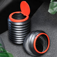 Car Trash Can Car Interior Garbage Bag Foldable The portable Retractable Umbrella Bucket Car Creativity Storage Tool Collection