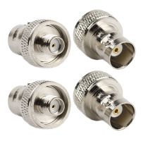 4pcs SMA Female To BNC Female Convert Adapter For Two Way Radio BaoFeng UV-5R FD-880