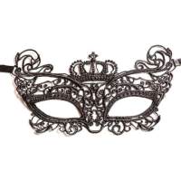 1N001 Gifts Lady Costume Eye Sexy Party Nightclub Accessories Gothic Clubwear Prom Mask Face Masquerade Lace Black Women