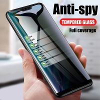 Anti Spy Tempered Glass For Huawei P40 Pro Screen Protector Full Privacy Glass Huawei P30 Lite P20 Pro P Smart Z Plus 2019 Film