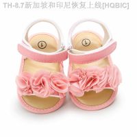 【hot】☈™﹍  Baby Shoes Sandals Flat Newborn Toddler Infant Pink Prewalkers 0-18M