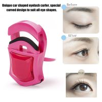 READY STOCK 1PC Car Shaped Portable Mini Eyelash Curler Eyelash Beauty Tools