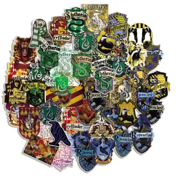 50pcs Harry Potter Slytherin Decals Stickers for Car Water Bottle