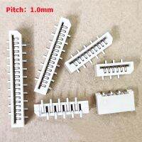 10PCS 1.0mm FPC/FFC Connector LCD Flexible Flat Cable Socket Double Row SMD Vertical Type 4 6 8 10 12 14 18 20 22 24 26 30 Pin