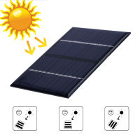 12V 1.5W แผงเซลล์แสงอาทิตย์อีพ็อกซี่ Polycrystalline Silicon DIY โมดูลพลังงานแบตเตอรี่