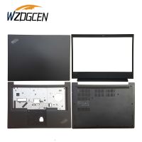 2023 ☆ 01LW152ใหม่สำหรับ Thinkpad Lenovo E480 E490 E485ปกหลัง LCD ด้านบนกรอบโลหะที่พักแขนเคสด้านล่างฝาหลัง01LW161ปลอกหุ้ม