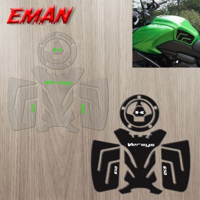 Fits for Kawasaki Versys 650 Versys650 Sticker Motorcycle 3D Fuel Tank Pad Knee Scratch Protective Decals
