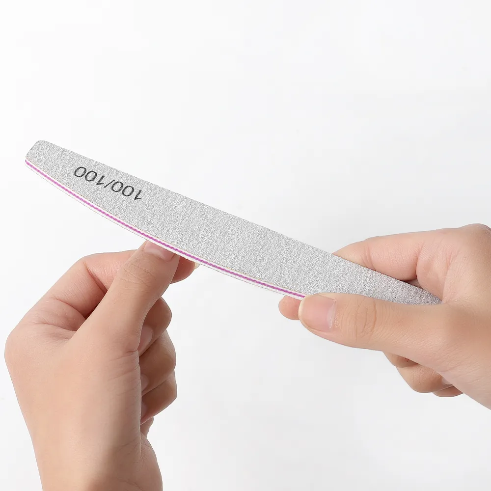 Professional Nail File Lime Art Sandpaper Pedicure Manicure Diamond