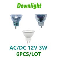 6ชิ้น LED มินิสปอตไล Mr11 GU4 acdc 12โวลต์3วัตต์3000พัน-6000พันอบอุ่นสีขาวสำหรับไฟเพดาน rep.halogen โคมไฟ20วัตต์ประหยัดพลังงาน *