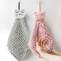 Japanese kitchen cartoon chenille brush towel towel cloth more strong water imbibition oil absorption a feather duster