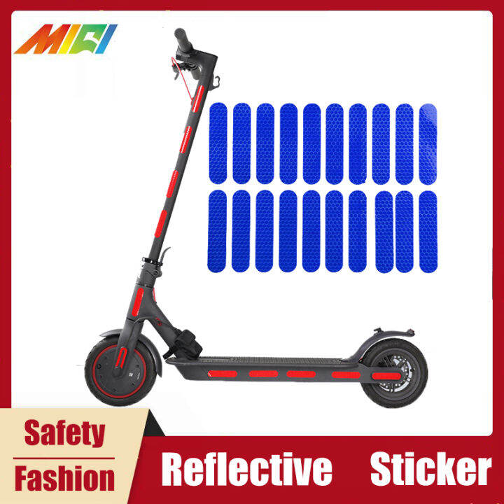 Electric Scooter Stickers Reflective Stickers Safety Driving At Night Suitable For Xiaomi Segway