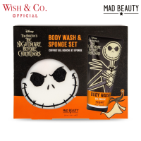 Mad Beauty The Nightmare Before Christmas Body Wash &amp; Sponge เซทครีมอาบน้ำและฟองน้ำถูตัว