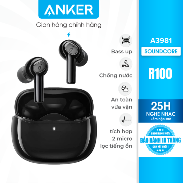 Tai nghe không dây SoundCore (by Anker) R100 True Wireless