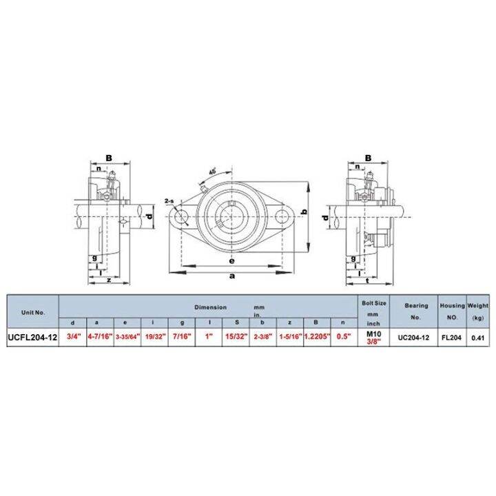 printer-diamond-vertical-bearing-with-seat-flange-bearing-seat-bearing-for-engineering-machinery