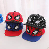 [ในสต็อก] Spidermans เด็กเด็กสาวฝ้าย Snapback หมวกหมวกเบสบอลฤดูใบไม้ผลิและฤดูใบไม้ร่วงครีมกันแดดแนวโน้มแฟชั่นหมวกฮิปฮอป