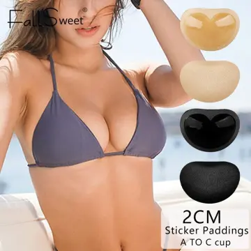 Chest Push Up Sticky Bra Thicker Sponge Bra Pads Breast Lift Up Enhancer  Silicone Removeable Inserts