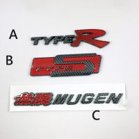 Hot New 1 x Carbon Fiber TYPER TYPES MUGEN Car Emblem Decal Honda