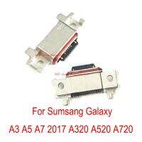 สำหรับ Samsung Galaxy A3 A5 A7 A320 A520 A720ไมโคร Usb ตัวต่อที่ชาร์ทประเภท C แท่นชาร์จชิ้นส่วนแจ็คเสียบซ็อกเก็ต