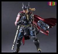 Play Arts Kai โมเดล ทอร์ ธอร์ เทพเจ้าสายฟ้า อเวนเจอร์ เพลย์อาร์ต 27 cm. Model Thor Avengers Age of Ultron Ragnarok 1 ต่อ 6 Scale Action Figure Mavel