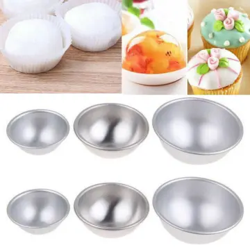 Freshware 15-cavity Mini Half-sphere Cake Silicone Mold/ Baking Pans (Pack  of 2) - Bed Bath & Beyond - 5992395