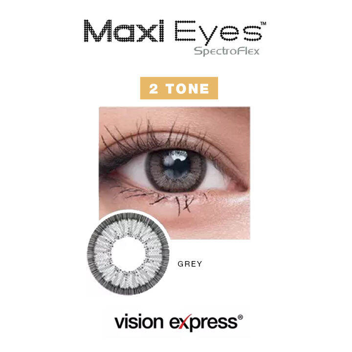 Vision Express Maxi Eyes 2 Tone Natural Series Colored Graded Contact