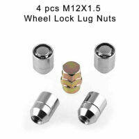 4PCS M12x1.5 Auto Car Truck Wheel Tire Anti-Theft Lock Screw Nuts Locking Lug