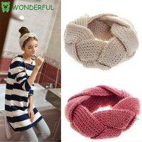 【Ready Stock】 ♙₪ C18 WONDERFUL Fashion Crochet Hair Band Winter Vintage Knitted Headband Women New Gifts Warm Twist Headwear/Multicolor