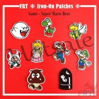 【hot sale】 ♣﹊ B15 ☸ Game - Super Mario Bros S-2 Patch ☸ 1Pc Diy Sew on Iron on Badges Patches