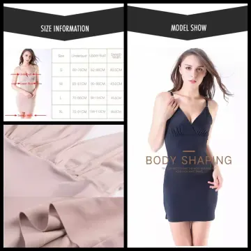 Full Slips for Under Dresses Women Tummy Control Slip Shapewear Slimming  Body Shaper