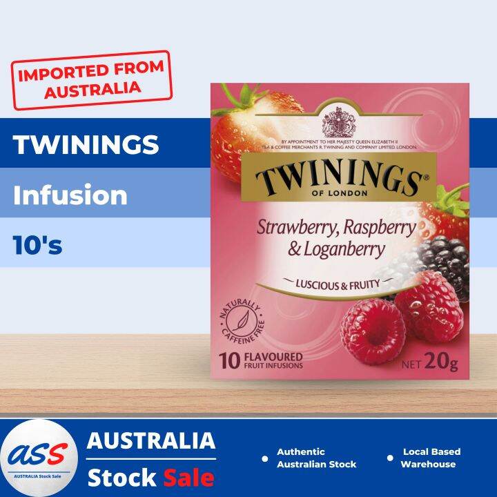 Twinings Strawberry, Raspberry and Loganberry Tea, 10s Lazada PH