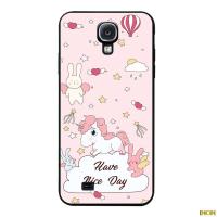 INON เคสน่ารักสำหรับ Samsung Galaxy S4 I9500 HMHD ซิลิคอนนุ่มรูปแบบเคสโทรศัพท์เคส TPU