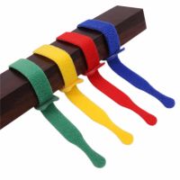 10 Pcs 205x12mm Green Wire And Cable Tie/mobile Phone Cable Tie/computer Peripheral Line Tie 6 Color Mixture Delivery Cable Management