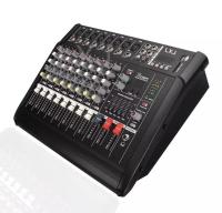 LXJ SHOP POWER MIXER 8CH เพาเวอร์มิกเซอร์ ขยายเสียง700วัตต์ 8ช่อง BLUETOOTH USB/SD CARD EFFECT 16DSP  รุ่น MX-8300D