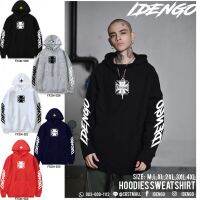 HOODIE เสื้อกันหนาว มีฮู้ด สกรีน flex ลาย IDENGO ลูกเสือ (เรืองแสงในที่มืด) No.F7Cs04-0200