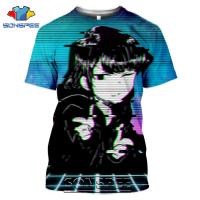 SONSPEE Komi 3D Print Men Women T-Shirts Short Sleeve Casual Hip Hop Streetwear Funny Girl Anime Komi-San Tees Harajuku Shirts