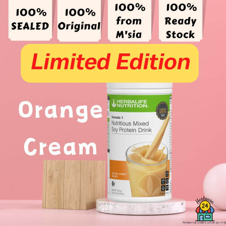 100 Sealed Original Herbalife Nutrition Formula 1 F1 Herbalife Chocolate Premix Coffee Mocha And