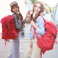 Backpack กระเป๋าเป้ กระเป๋าสะพายหลัง กระเป๋าเดินทาง Fashion Sports Bag รุ่น BA-171(สีแดง)