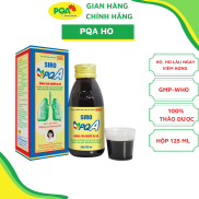 Siro PQA Ho Dùng Cho Người Bị Ho Hen, Ho Có Đờm, Ho Khan, Rát Họng